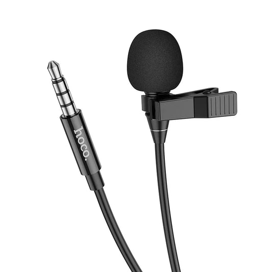 Hoco L14 Lavalier Mikrofon – 3,5mm Klinke Mobile Clip-On Mic - MIZO.at