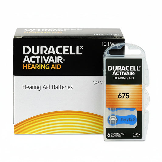 Duracell ActivAir 675 PR44 Batteries Made in Germany - MIZO.at