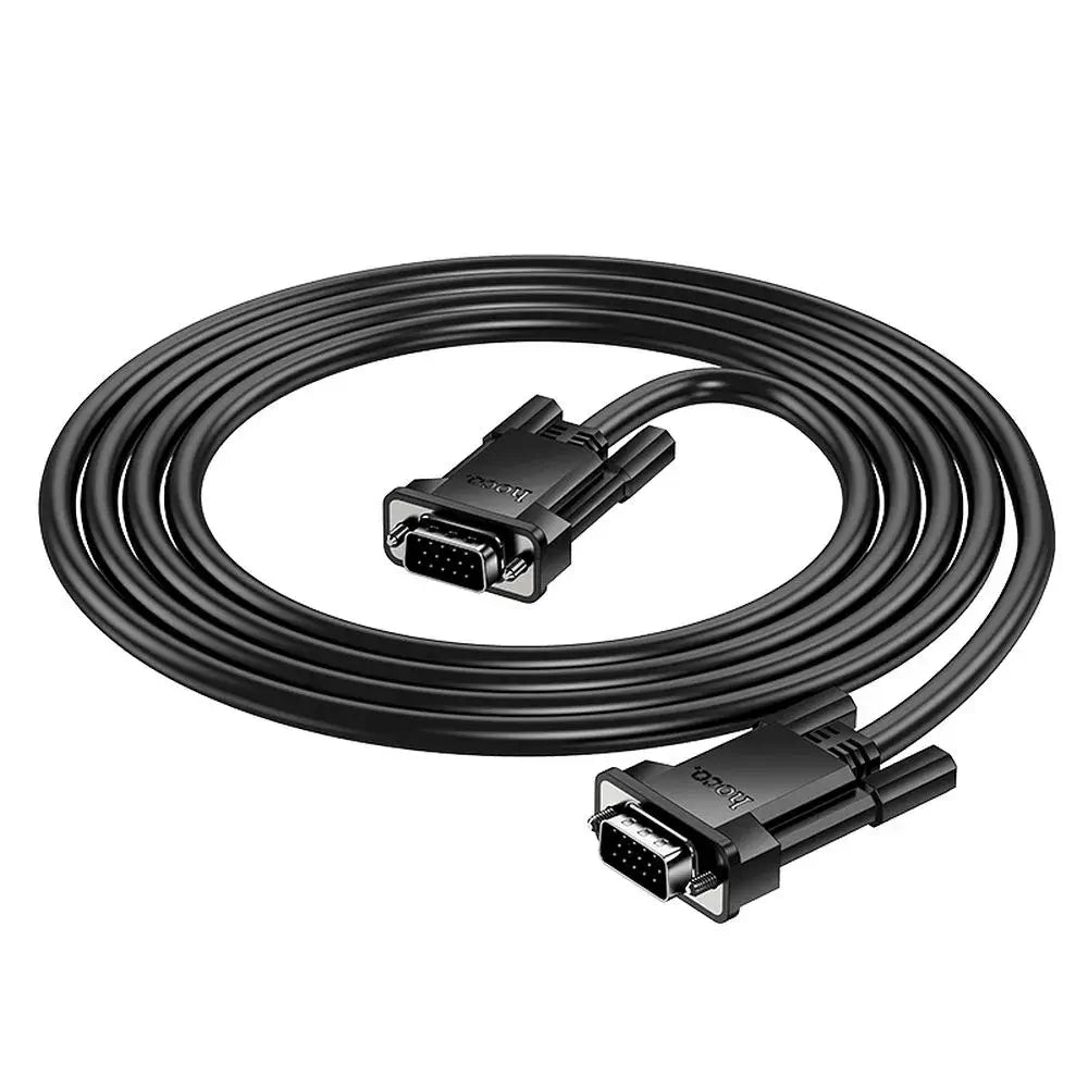 HOCO VGA Cable (Male to Male) HD 1080p US11 1m Black - MIZO.at