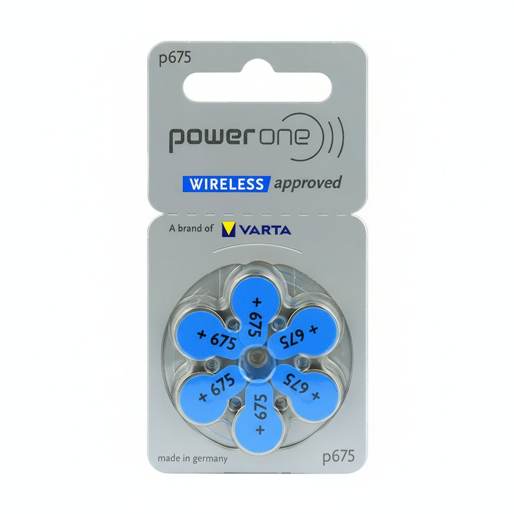 Power One Varta 675 PR44 Batteries Made in Germany - MIZO.at