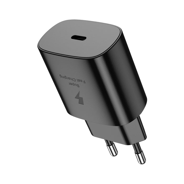 JELLICO EU25 Wall Charger 25W PD + USB-C Cable Black - MIZO.at