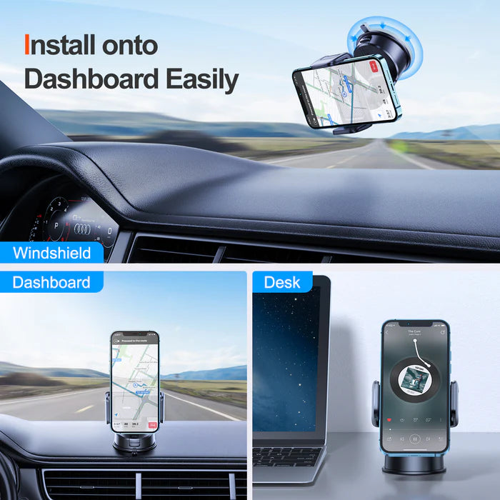 Car Mount Holder | Dashboard Suction Cup | Universal Fit - MIZO.at
