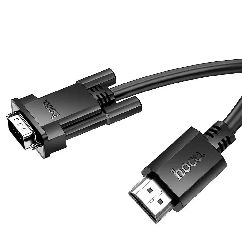 HOCO HDMI to VGA Cable (Male to Male) HD 1080p US12 2m Black - MIZO.at