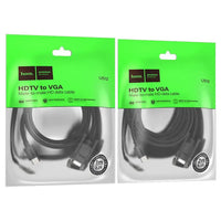 HOCO HDMI to VGA Cable (Male to Male) HD 1080p US12 2m Black - MIZO.at