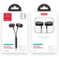 In-Ear Kopfhörer Schwarz – 3,5 mm Klinke mit Mikrofon & Fernbedienung - MIZO.at