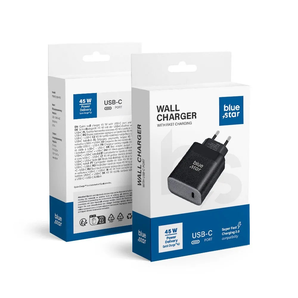 45W Type-C Power Adapter | PD & QC 4.0 Fast Charging - MIZO.at