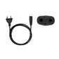 Akyga AK-RD-02A Stromkabel 3m Schwarz | IEC C7 Euro-8-Kupplung - MIZO.at