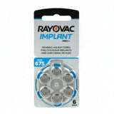 Rayovac Implant Pro+ 675 PR44 Batteries 6er Pack - MIZO.at