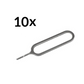Universal SIM Karten Entfernung Werkzeug – 10er Pack Ejektor Pins - MIZO.at