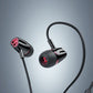 In-Ear Kopfhörer Schwarz – 3,5 mm Klinke mit Mikrofon & Fernbedienung - MIZO.at