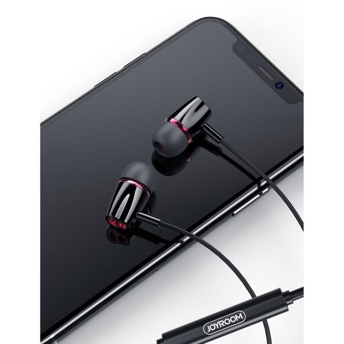 IN-Ear Headphones | 3.5mm Jack | Black with Remote & Microphone - MIZO.at