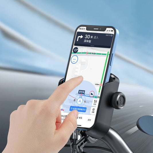 Fahrrad Handyhalter Lenker stabil 360° Smartphone Halter Joyroom JR-ZS431 - MIZO.at