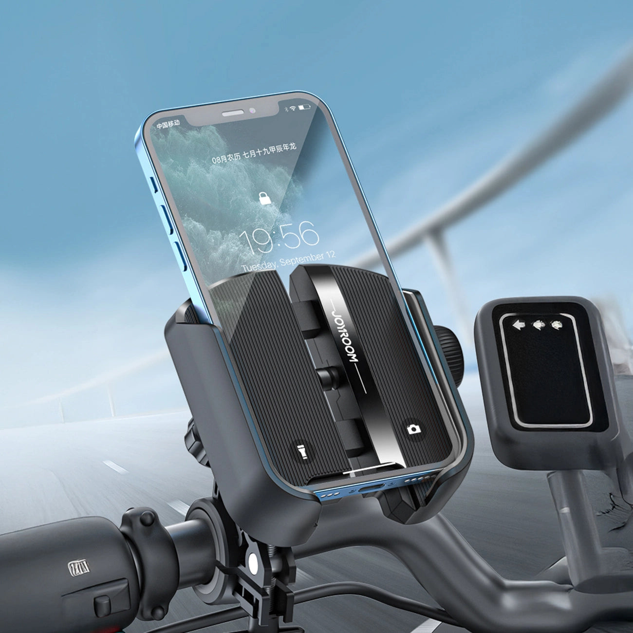 Fahrrad Handyhalter Lenker stabil 360° Smartphone Halter Joyroom JR-ZS431 - MIZO.at