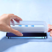 iPhone 14 Pro Max Tempered Glass 9H | Easy Fit with Mounting Rack - MIZO.at