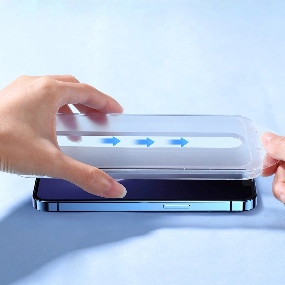 iPhone 14 Pro Max Tempered Glass 9H | Easy Fit with Mounting Rack - MIZO.at