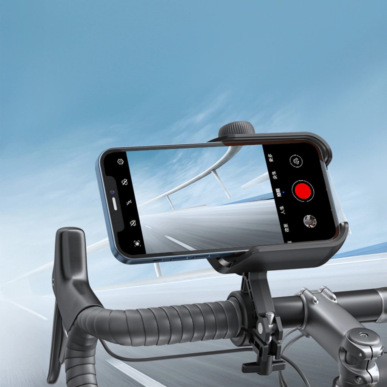 Fahrrad Handyhalter Lenker stabil 360° Smartphone Halter Joyroom JR-ZS431 - MIZO.at