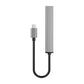 Orico AH-13 USB-C Hub 4-Port | 1x USB 3.0, 3x USB 2.0, Grau - MIZO.at