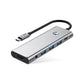 Tech-Protect HB04 9-in-1 USB-C Hub - 4K HDMI PD 100W Space Grau - MIZO.at