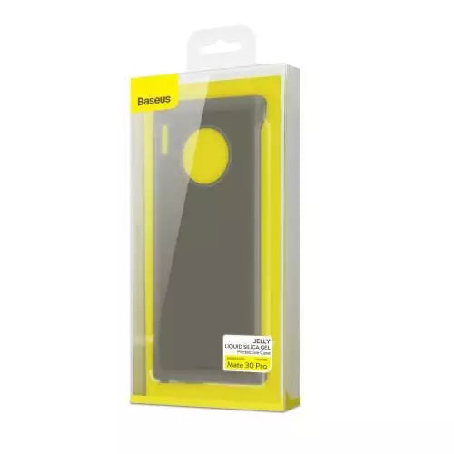 Huawei Mate 30 Pro Case Jelly – Transparent Flüssig-Silikon Elegant - MIZO.at