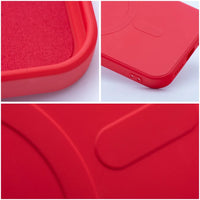 Silikon MagSafe Case iPhone 14 Rot Magnetisch - MIZO.at