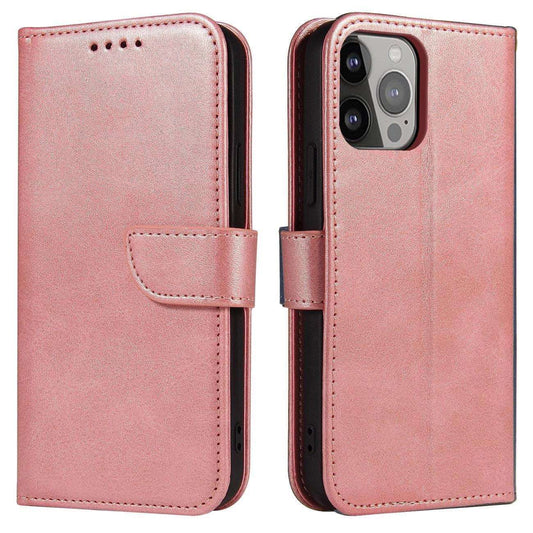 Galaxy S23 Magnet Wallet Case – Flipcover Pink, Kartenfach & Stand - MIZO.at