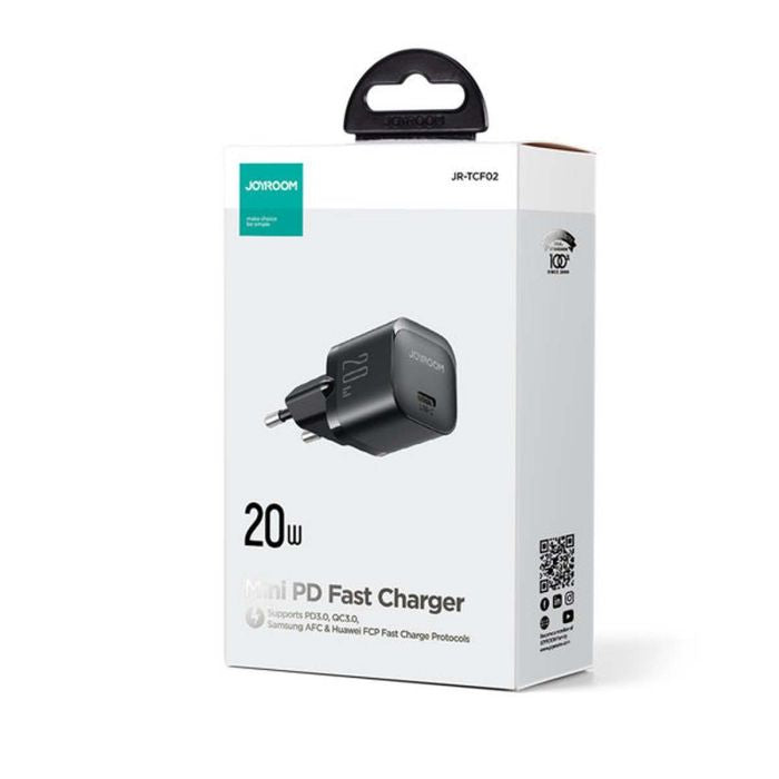 Travel Charger Mini Type-C PD 20W | Compact & Fast Charging - MIZO.at