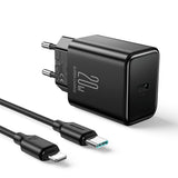 Travel Charger PD 20W mit Type-C-auf-Lightning-Kabel – Schnellladen Komplett-Set - MIZO.at