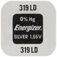 Energizer 319 SR527SW SR64 Batterie 1,55 V Silber Knopfzelle - MIZO.at