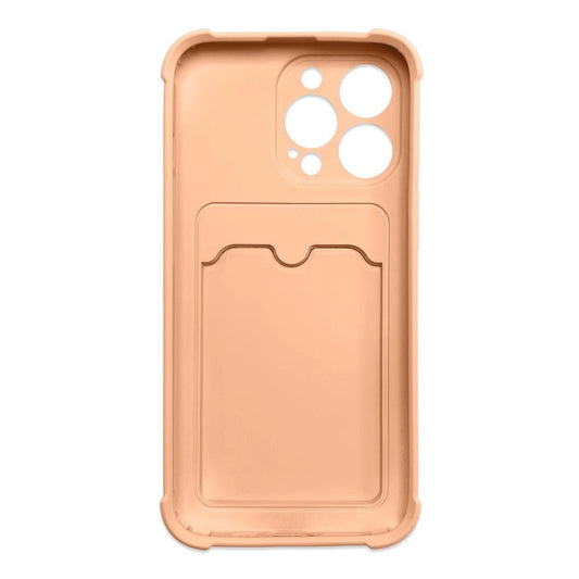 iPhone 12 Pro Card Wallet | Pink Airbag Armor Case - MIZO.at