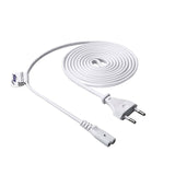 Akyga AK-RD-06A Stromkabel 1,5m Weiß | IEC C7 Euro-8-Kupplung - MIZO.at