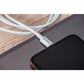 FORCELL F-ENERGY C336 USB-A auf Type-C Ladekabel 60W – 1m Weiß - MIZO.at