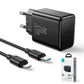 Travel Charger PD 20W mit Type-C-auf-Lightning-Kabel – Schnellladen Komplett-Set - MIZO.at