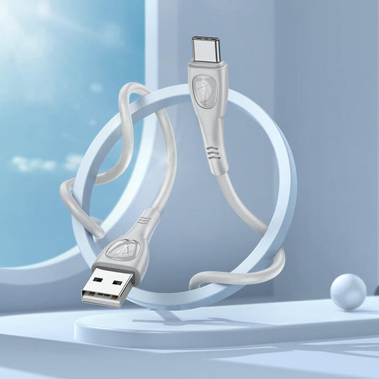 Borofone BX98 Superior Cable | USB-C 3A, 1 m Grau - MIZO.at