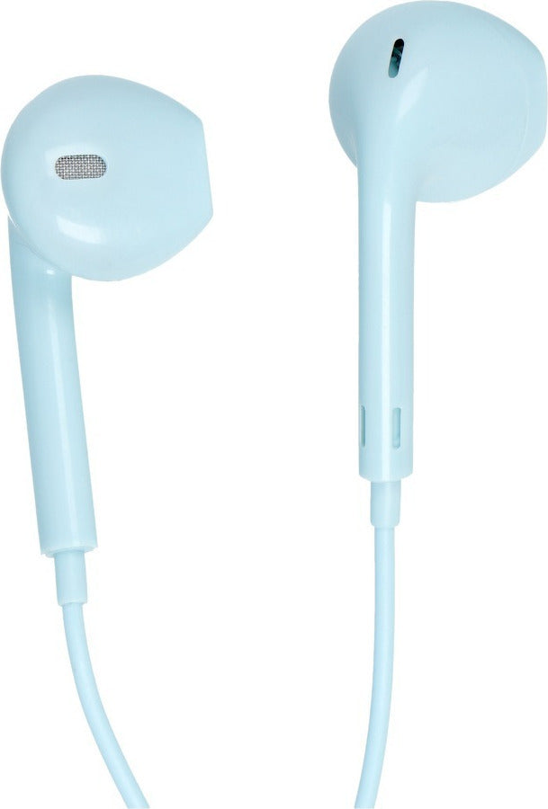 Pavareal PA-E65 Wired Earphones with Microphone | Blue Color - MIZO.at