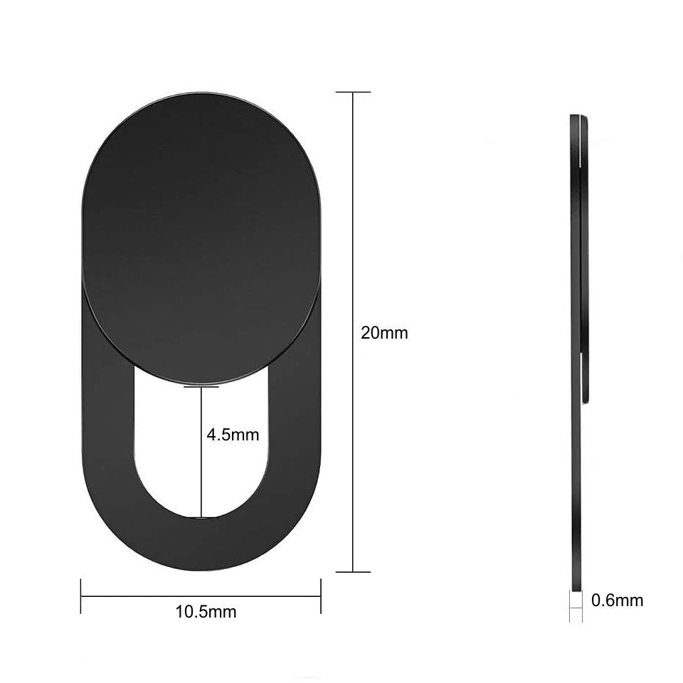 Laptop & Tablet Camera Cover | White Privacy Shield 3-Pack - MIZO.at