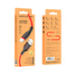 Borofone BX63 Charming Cable | USB-C 3A, 1 m Schwarz/Rot - MIZO.at