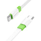 Borofone BX89 Union USB-C auf USB-C | PD 60W, 1 m Weiß/Grün - MIZO.at