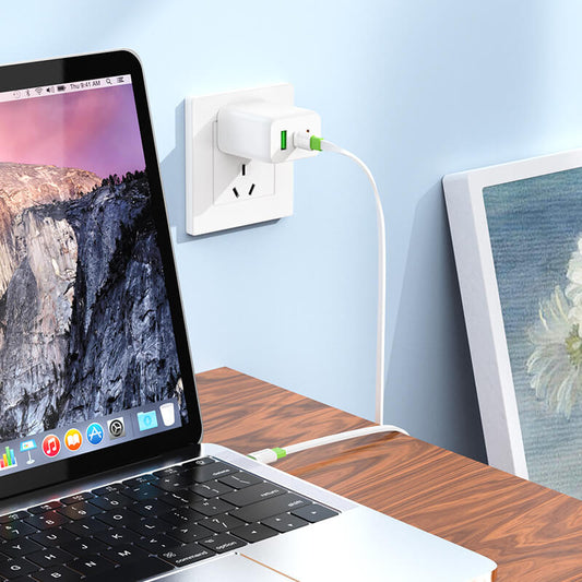 Borofone BX89 Union USB-C auf USB-C | PD 60W, 1 m Weiß/Grün - MIZO.at