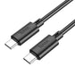 HOCO USB-C auf USB-C Kabel 60W PD X88 – 1m Schwarz - MIZO.at