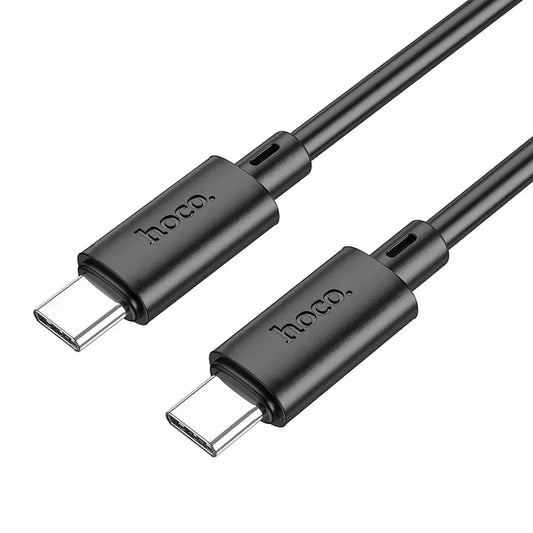 HOCO USB-C auf USB-C Kabel 60W PD X88 – 1m Schwarz - MIZO.at