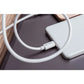 FORCELL F-ENERGY C336 USB-A auf Type-C Ladekabel 60W – 1m Weiß - MIZO.at