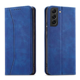 Galaxy S23 Magnet Fancy Wallet Case – Flipcover Blau, Kartenfach & Stand - MIZO.at