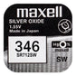 Maxell 346 SR712SW Silber Knopfzelle 1,55 V - MIZO.at