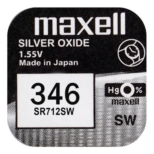Maxell 346 SR712SW Silber Knopfzelle 1,55 V - MIZO.at