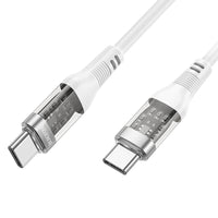 Borofone BU37 Cable | Type-C to Type-C | 60W Fast Charging | 1.2m - MIZO.at