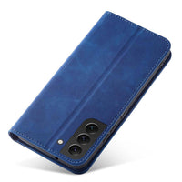 Samsung Galaxy S23 Magnet Fancy Case | Blue Flip Wallet Cover - MIZO.at