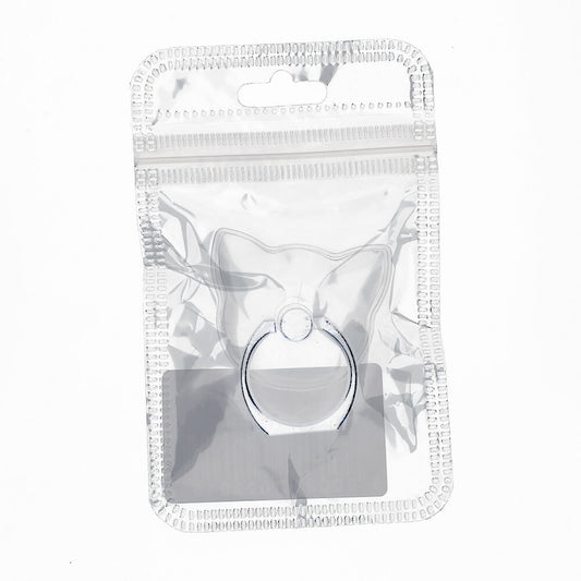 Ring Holder Cat Shape | Transparent, 360°, Universal Griff - MIZO.at