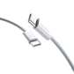 Dudao L6C PD USB-C Kabel – 60W Schnellladung 2m Weiß Premium - MIZO.at