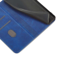 Samsung Galaxy S23 Magnet Fancy Case | Blue Flip Wallet Cover - MIZO.at