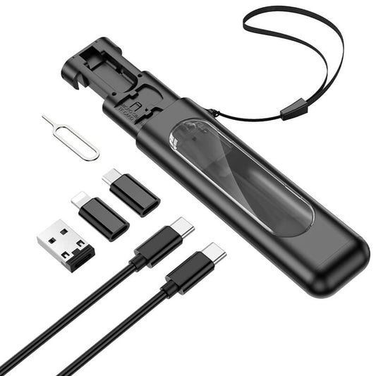 Borofone Adapter-Set | Type-C Kabel, 3 Adapter & SIM-Key - MIZO.at
